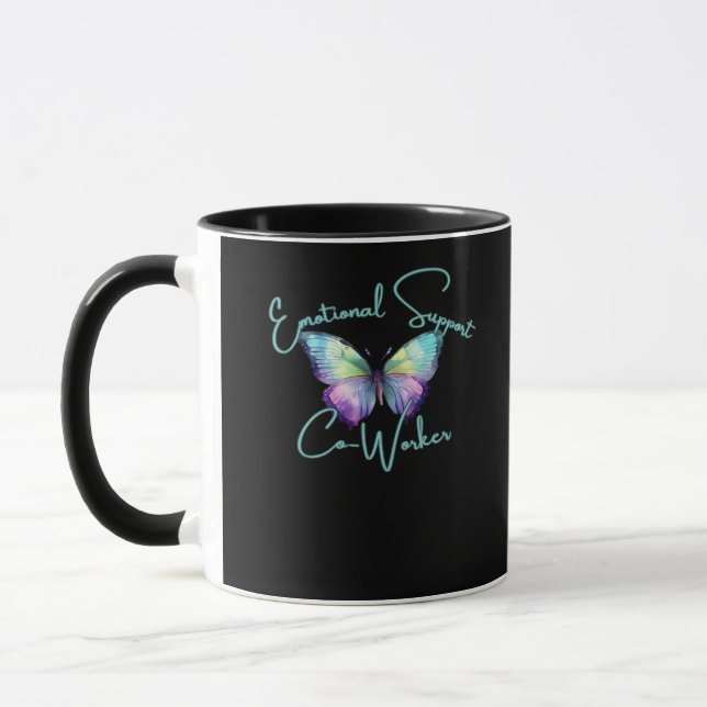 Emotionale Hilfe Schmetterlingsklassiker Tasse (Links)