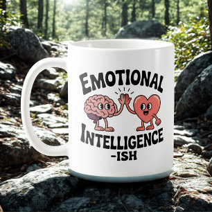 Emotionale Intelligenz-ish Selbstbewusstes Wachs Kaffeetasse
