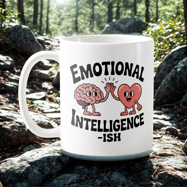 Emotionale Intelligenz-ish | Selbstbewusstes Wachs Kaffeetasse (Von Creator hochgeladen)