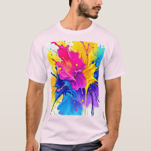 Emotionale Kolorsionskunst T-Shirt
