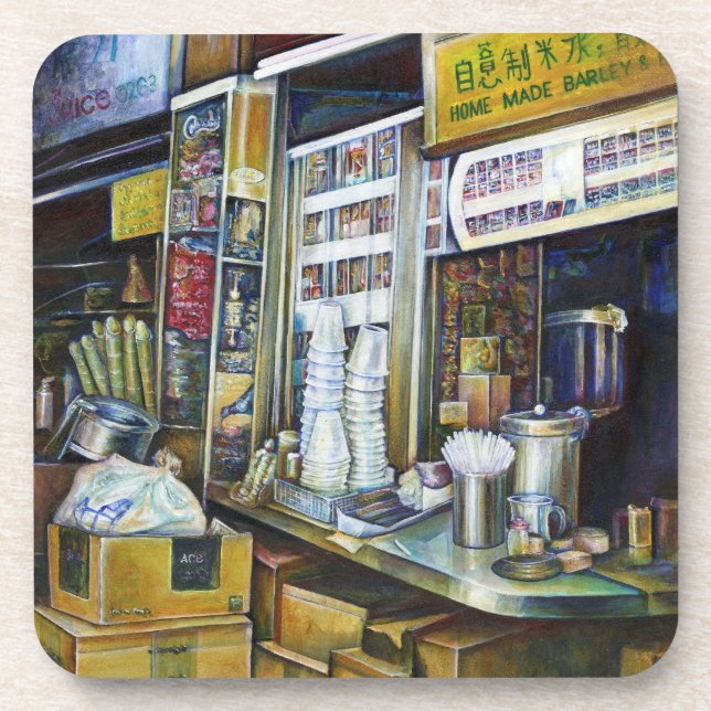 Emotionale Kräfte des Lichts Getränkeuntersetzer (Vorderseite)