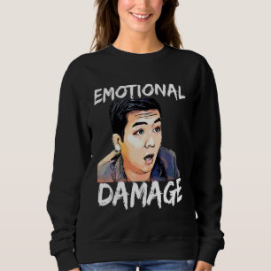 Emotionale Schäden sarkastische Meme Der asiatisch Sweatshirt