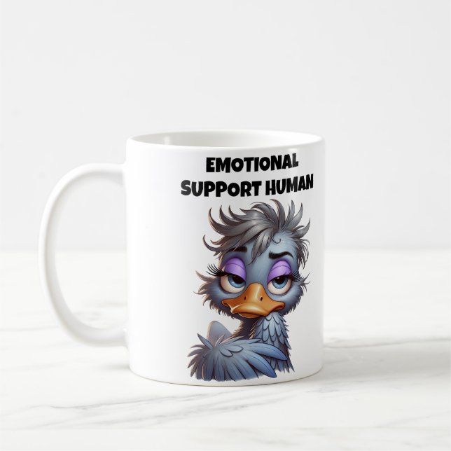 Emotionale Stütze Mensch Mama Kaffeetasse (Links)