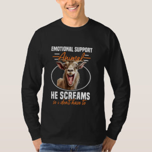 Emotionale Stützung Tierziegenbestände T-Shirt