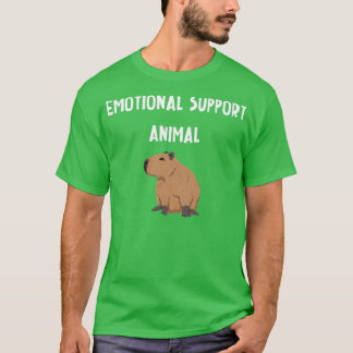 Emotionale Unterstützung Animal Capybara Shirt Tre