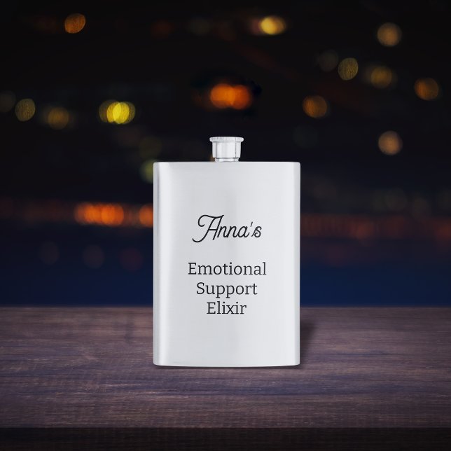 Emotionale Unterstützung Flachmann (Classic Emotional Support Flask)