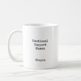 Emotionale Unterstützung für Menschen - Personalis Kaffeetasse