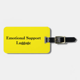 Emotionale Unterstützung - Gepäckanhänger