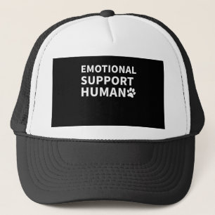 Emotionale Unterstützung Hundeshirt des Human ESA- Truckerkappe