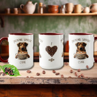 Emotionale Unterstützung Kaffee Niedlich Hunde psy