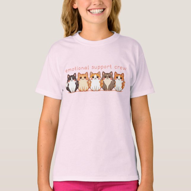 Emotionale Unterstützung - Kawaii Cutie Kitties Ka T-Shirt (Vorderseite)