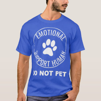 Emotionale Unterstützung Mensch ESA-Dienst Hund Fu T-Shirt