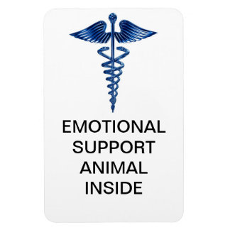 Emotionale Unterstützung Tier im Magnet