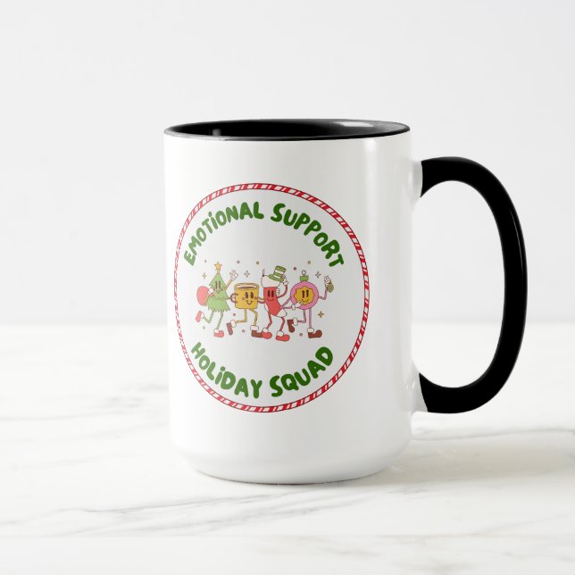 Emotionale Urlaubsunterstützungstruppe Tasse (Rechts)