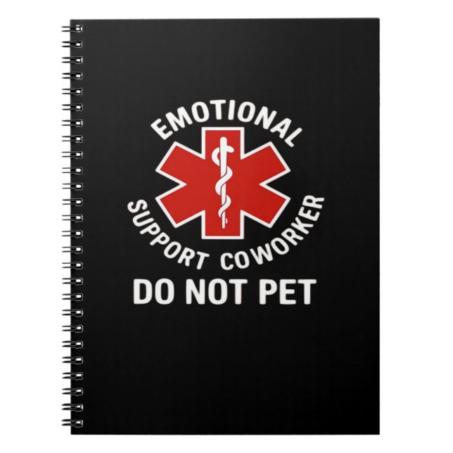 Emotionaler Helfer Essential Funny Notizblock (Vorderseite)