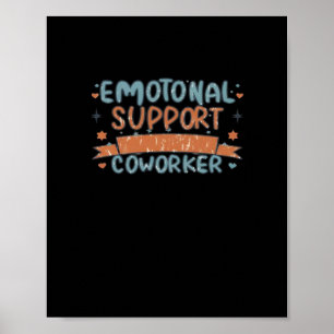 Emotionaler Helfer Funny und Classic Poster