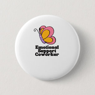 Emotionaler Helfer - Funny Work Bestie Button