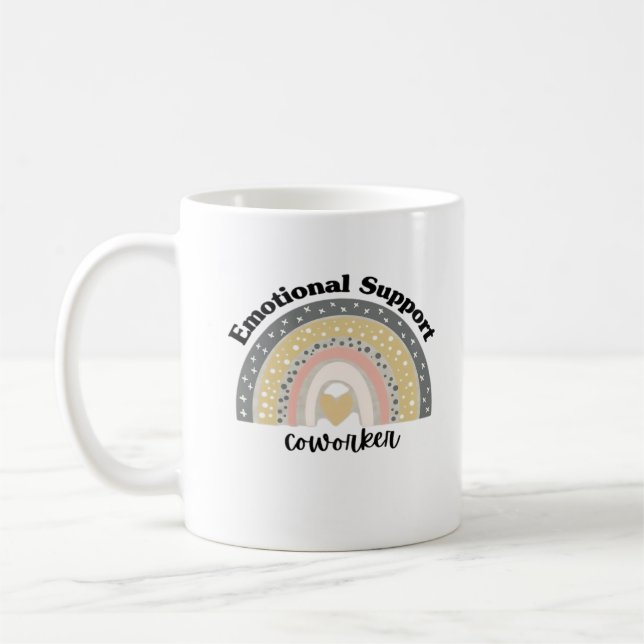 Emotionaler Helfer für Spaß Kaffeetasse (Links)