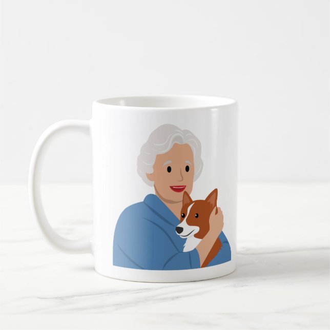 Emotionaler Hund Lover Tasse (Links)