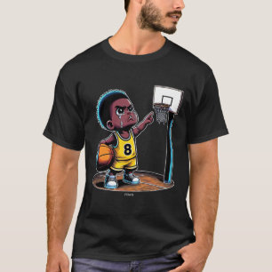 Emotionaler Kleine Ller #8 Mentalität und Vertraue T-Shirt
