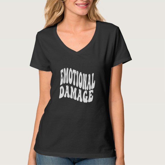 EMOTIONALER SCHADEN T-Shirt (Vorderseite)