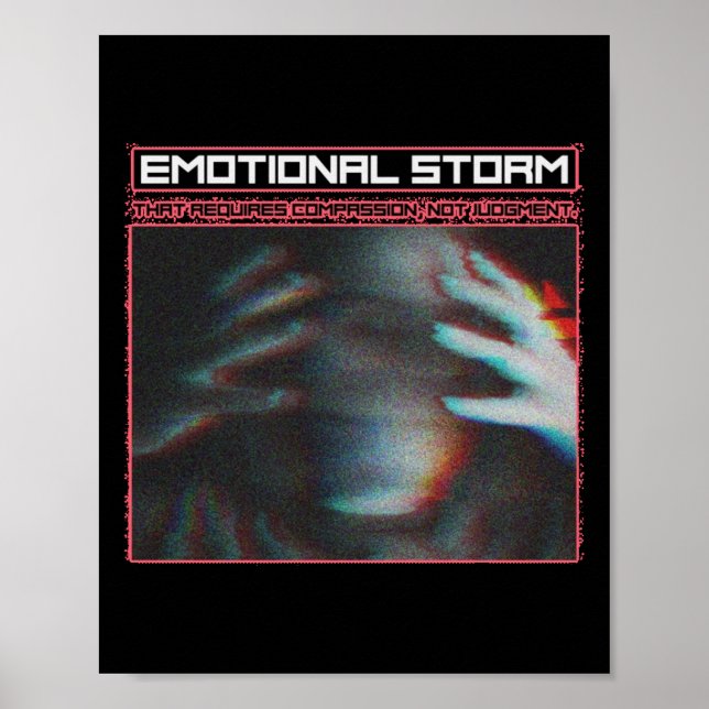 Emotionaler Sturm Poster (Vorne)