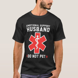 Emotionaler Unterstützender Ehemann EMS Stern des T-Shirt