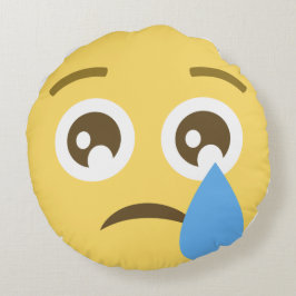 Emotionales emoji rundes Kissen