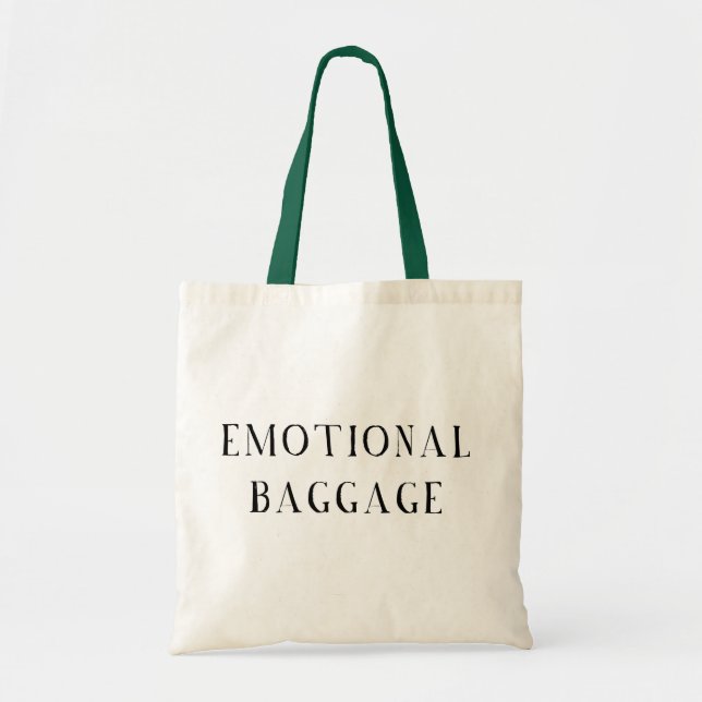 Emotionales Gepäck Tragetasche (Vorne)
