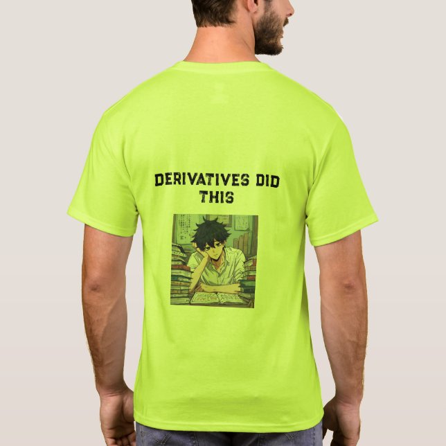 Emotionally Impacted by Calculus | Academic Trauma T-Shirt (Rückseite)