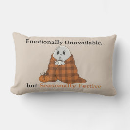 Emotionally Unavailable but Seasonally Festive Lendenkissen