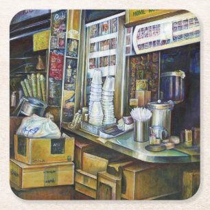 Emotionell belastete Lichtstreitkräfte, Singapur Rechteckiger Pappuntersetzer