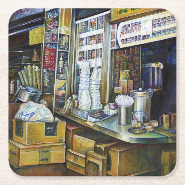 Emotionell belastete Lichtstreitkräfte, Singapur Rechteckiger Pappuntersetzer (Vorderseite)