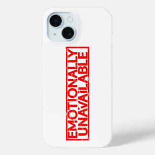 Emotionell nicht verfügbare Briefmarke Case-Mate iPhone Hülle