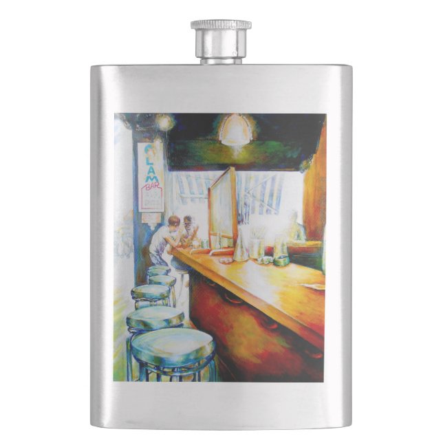 Emotionell zu motivieren, Logik zu rechtfertigen Flachmann (Vorderseite)