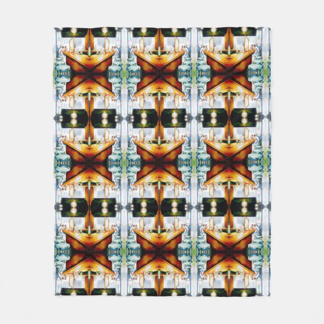 Emotionell zu motivieren, Logik zu rechtfertigen Fleecedecke (Vorderseite)