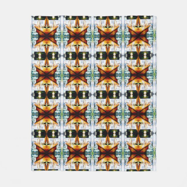 Emotionell zu motivieren, Logik zu rechtfertigen Fleecedecke (Vorderseite)