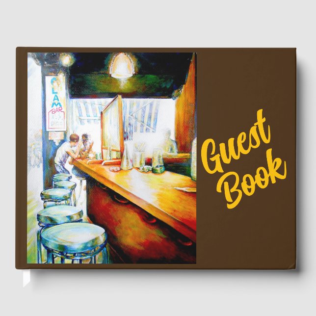 Emotionell zu motivieren, Logik zu rechtfertigen Gästebuch (Vorderseite)