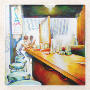 Emotionell zu motivieren, Logik zu rechtfertigen Glasuntersetzer