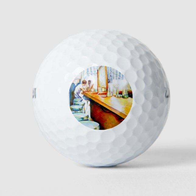 Emotionell zu motivieren, Logik zu rechtfertigen Golfball (Vorderseite)