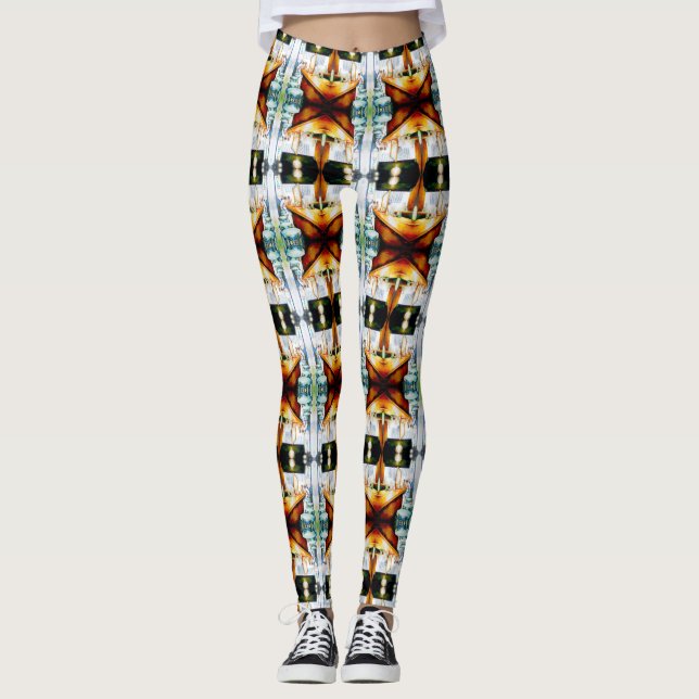 Emotionell zu motivieren, Logik zu rechtfertigen Leggings (Vorderseite)