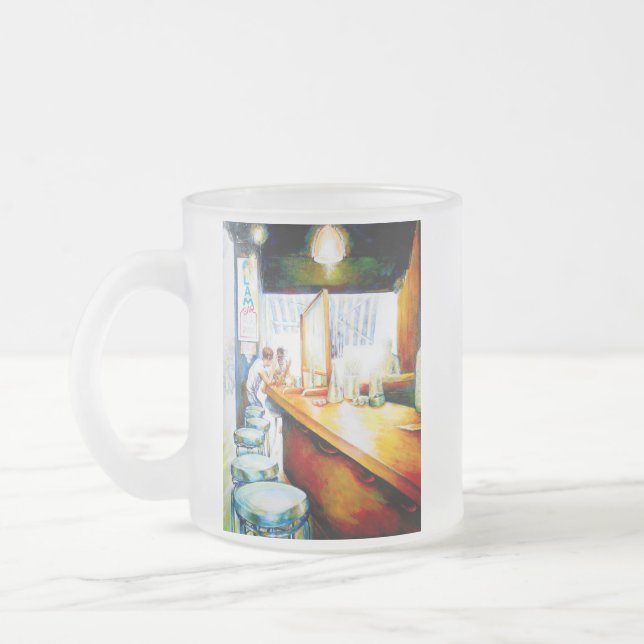 Emotionell zu motivieren, Logik zu rechtfertigen Mattglastasse (Links)