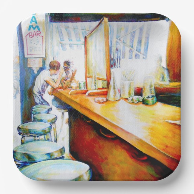 Emotionell zu motivieren, Logik zu rechtfertigen Pappteller (Vorderseite)