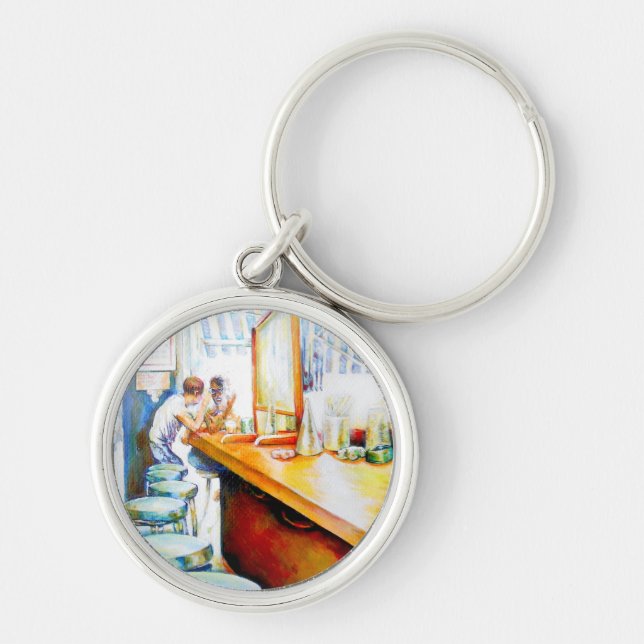 Emotionell zu motivieren, Logik zu rechtfertigen Schlüsselanhänger (Vorne)