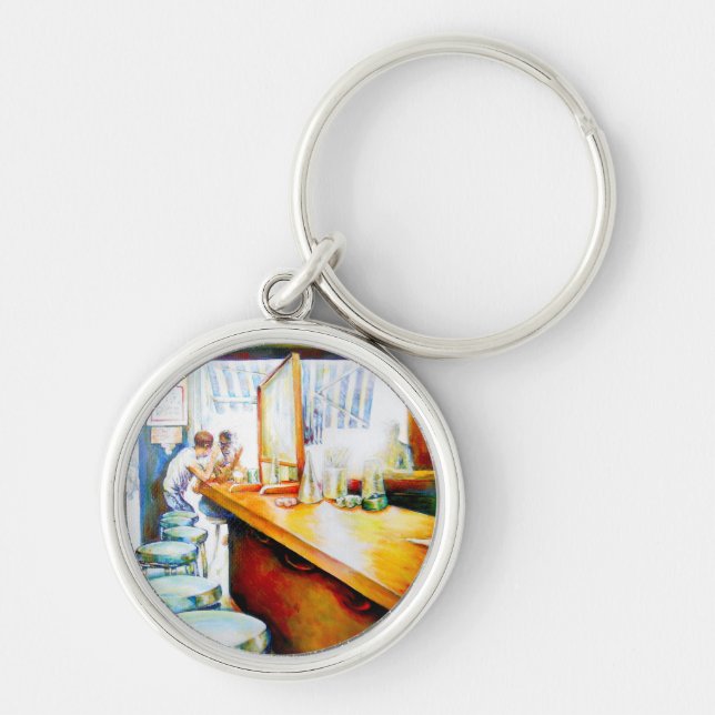 Emotionell zu motivieren, Logik zu rechtfertigen Schlüsselanhänger (Vorne)