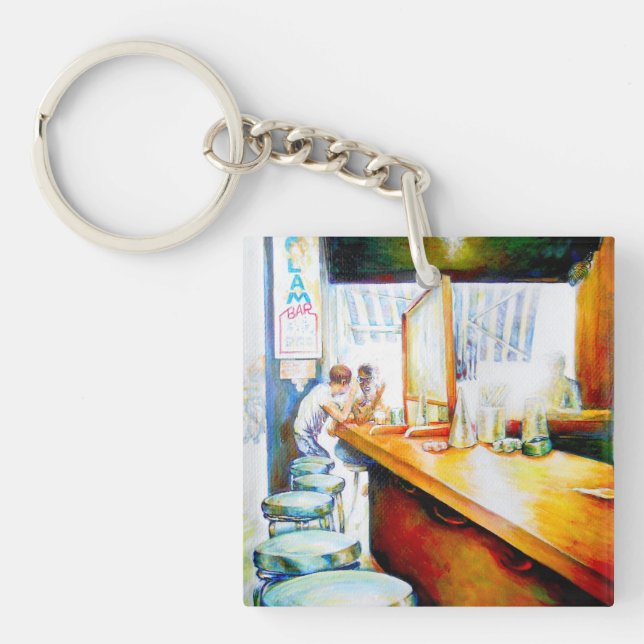 Emotionell zu motivieren, Logik zu rechtfertigen Schlüsselanhänger (Vorderseite)