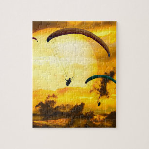 Emotionen Adventure Fly Parachute Paragliding Puzzle