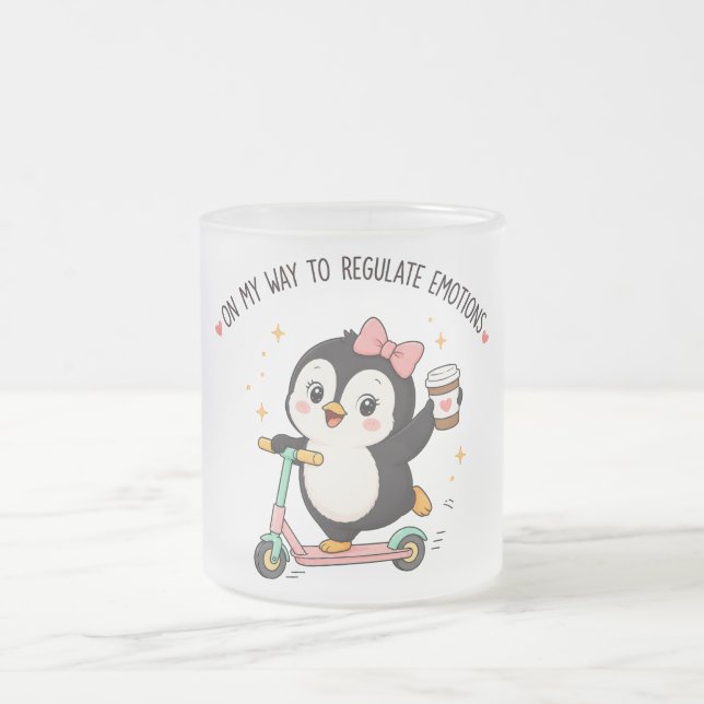 Emotionen, Alberner Gans, Beratergeschenk Mattglastasse (Mittel)