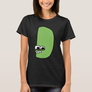 Emotionsbuchstabe D Alphabet Überlieferung T-Shirt