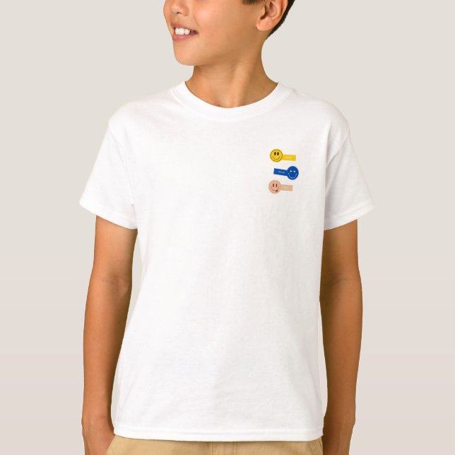 "Emotionsspektrum" T-Shirt (Vorderseite)